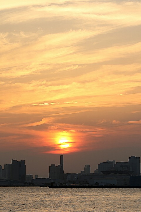 夕景 若洲海浜公園