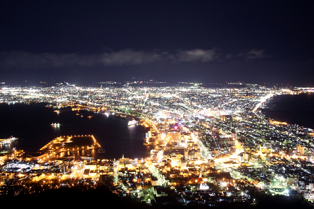 函館山 １００万ドルの夜景 ４月２９日 北海道紀行 ぱんこの撮影日記 本館