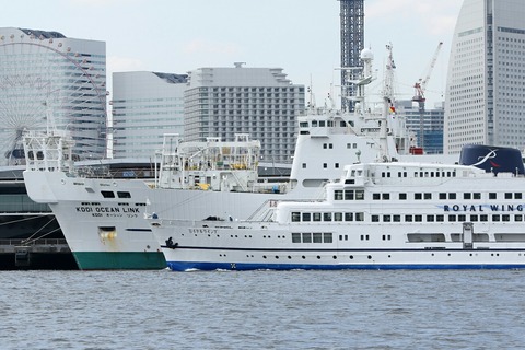 横浜港 洋上見学クルーズ ポートサービス ペガサス