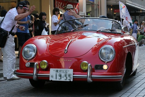 78 PORSCHE 356PRE-A SPEEDSTER 1955 RALLY YOKOHAMA 2016