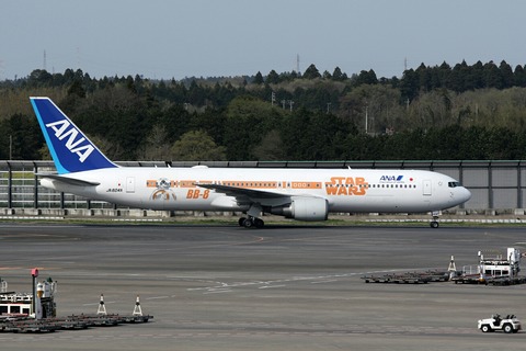 JA604A B767-300 ANA STAR WARS ANA JET RJAA