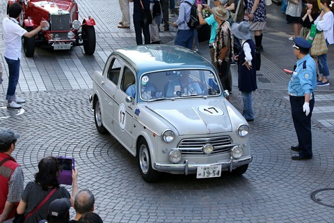 17 FIAT 1100TV 1954 RALLY YOKOHAMA 2017