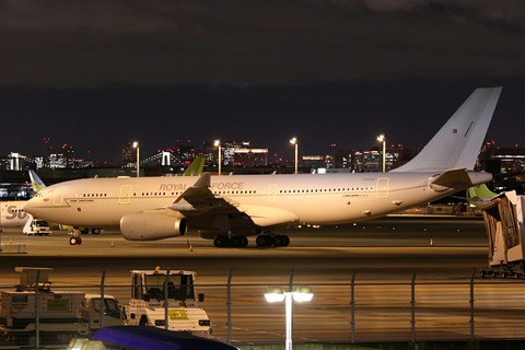 ZZ336 A330-200MRTT Voyager Royal Air Force RJTT V.I.P.Flight
