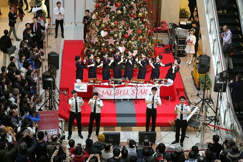 JAL BELL STAR 恋ダンス 羽田空港 クリスマスイベント