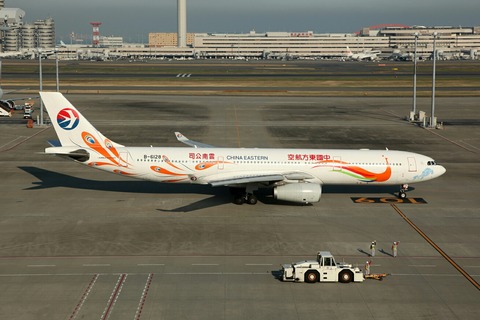 B-6128 A330-300 CES Yunnan Peacock RJTT