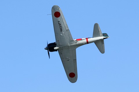 N553TT A6-M3 零戦里帰りプロジェクト Fly Again Tsuchiura2017