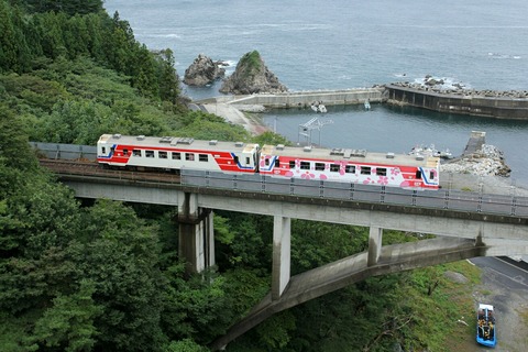 三陸鉄道 大沢橋梁