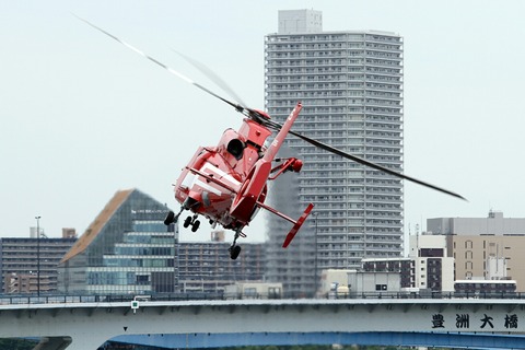 JA119G つばめ 東京消防庁 水の消防ページェント 東京みなと祭