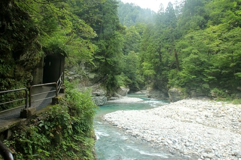 黒部峡谷 中部山岳国立公園