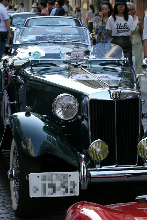 14 MG TD 1952 RALLY YOKOHAMA 2016