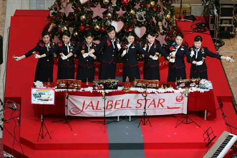 JAL BELL STAR 羽田空港 クリスマスイベント