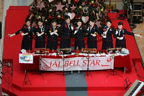 JAL BELL STAR 羽田空港 クリスマスイベント