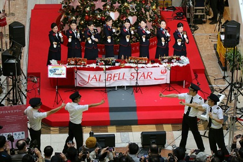 JAL BELL STAR 羽田空港 クリスマスイベント