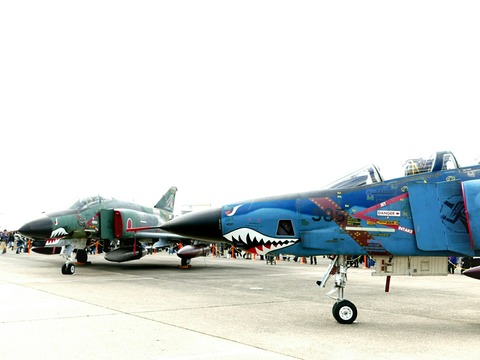 RF-4E RF-4EJ 地上展示機 百里基地航空祭 航空自衛隊