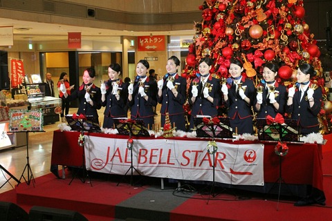 JAL BELL STAR 羽田空港 クリスマスイベント