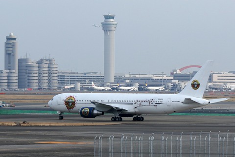 ZS-NEX B767-300 GUNS N' ROSES Aeronexus Corporation RJTT