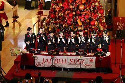 JAL BELL STAR 羽田空港 クリスマスイベント