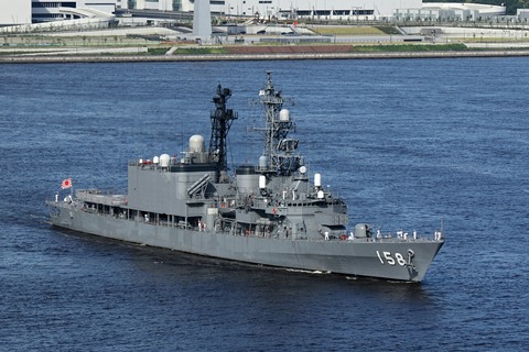 DD-158 護衛艦うみぎり カナダ海軍ホストシップ レインボーブリッジ