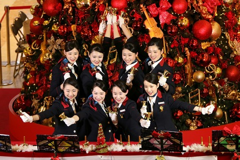 JAL BELL STAR 羽田空港 クリスマスイベント