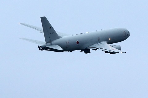 87-3601 KC-767J 帰投 百里基地創設50周年記念航空祭