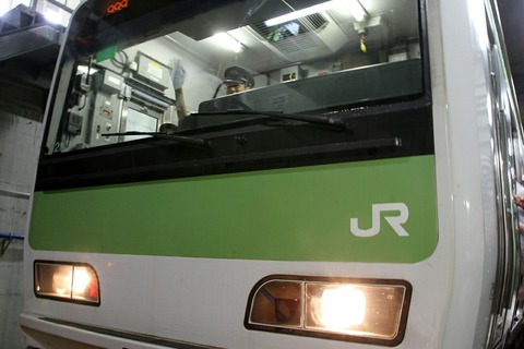 車体洗浄装置通過体験 JR東日本東京総合車両センター 夏休みフェア