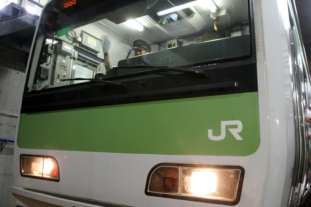車体洗浄装置通過体験 ８月２３日 ｊｒ東日本 東京総合車両センター 夏休みフェア２０１４ ぱんこの撮影日記 本館