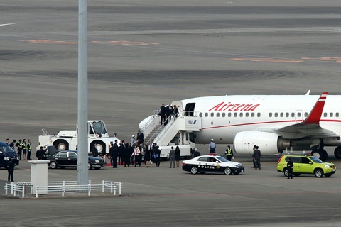 4L-TGM B737-700 TGZ RJTT V.I.P.Flight