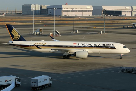 9V-SMF A350-900 SIA 10,000th AIRBUS AIRCRAFT RJTT