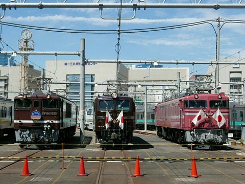 車両展示 電気機関車 JR東日本 東京総合車両センター 夏休みフェア