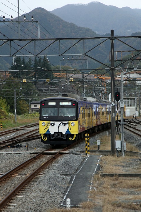 銀河鉄道999デザイン電車 西武3000系 トレインフェスティバル横瀬