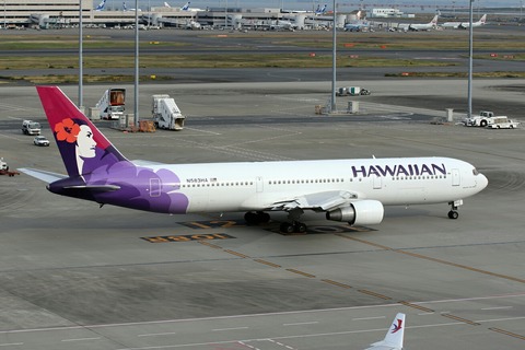 N583HA B767-300 HAL RJTT