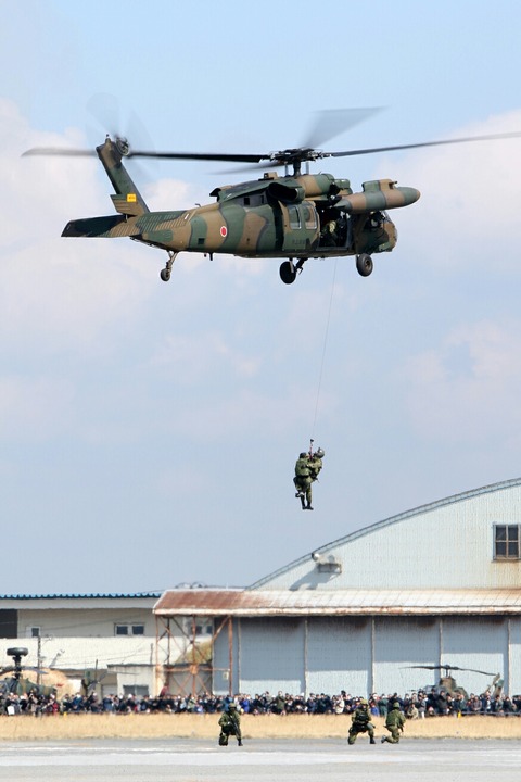 訓練展示 第44回 木更津航空祭 陸上自衛隊 木更津駐屯地