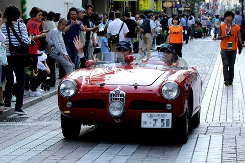 30 ALFA ROMEO GIULIETTA SPIDER 1958 RALLY YOKOHAMA 2016