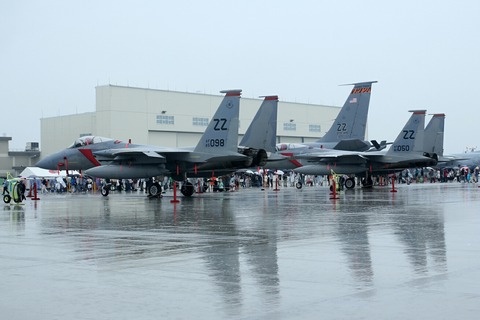 F-15C & KC-135R 岩国基地フレンドシップ・デー2015