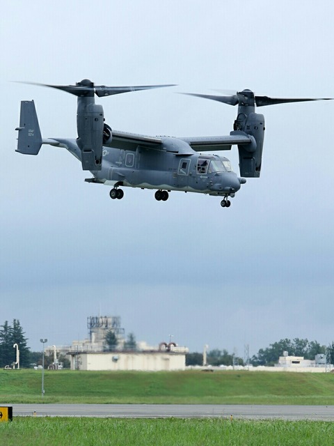 0074 CV-22 Osprey 飛行展示 アメリカ空軍 横田基地日米友好祭