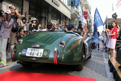16 JAGUAR XK120 ROADSTER 1953 RALLY YOKOHAMA 2016