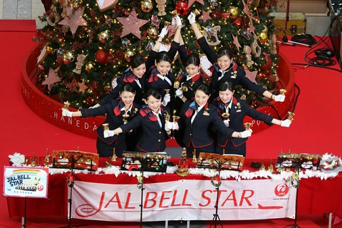 JAL BELL STAR 羽田空港 クリスマスイベント