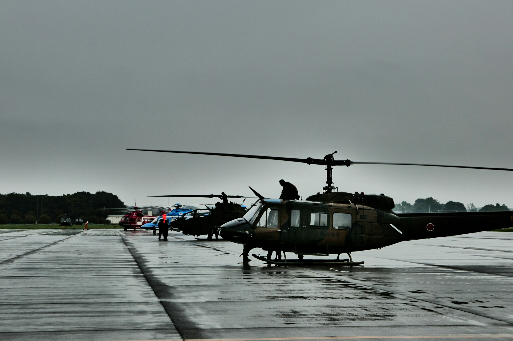 雨天 平成３０年度 立川防災航空祭 ９月２９日 陸上自衛隊 立川駐屯地 ぱんこの撮影日記 本館