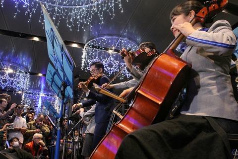 ANA Team HANEDA Orchestra 羽田空港 クリスマスイベント