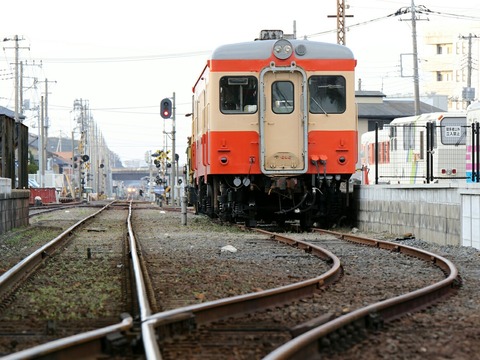 ひたちなか海浜鉄道 キハ20形 キハ205 那珂湊駅