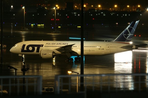 SP-LRE B787-8 LOT RJTT V.I.P.Flight