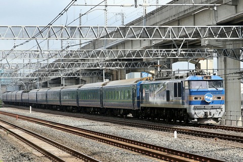 寝台特急北斗星 ブルートレイン ラストラン 東十条