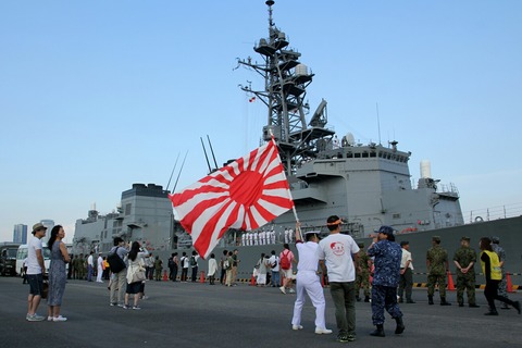 DD-107 護衛艦 いかづち 出航 第69回 東京みなと祭 晴海埠頭