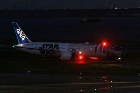 JA873A B787-9 ANA R2-D2 ANA JET RJTT 国内線運航