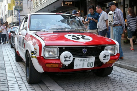 32 MAZDA FAMILIA PRESTO ROTARY COUPE 1970 RALLY YOKOHAMA 2016