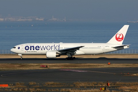JA771J B777-200 JAL one world RJTT