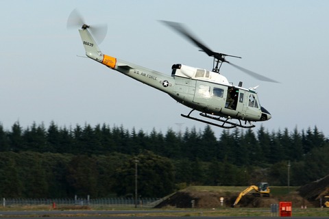 69-6639 UH-1N 帰投 入間航空祭2017 航空自衛隊 入間基地