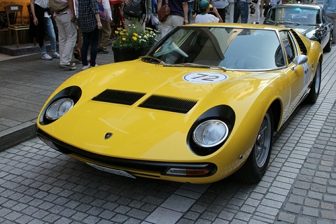 72 LAMBORGHINI MIURA P400S 1970 RALLY YOKOHAMA 2016