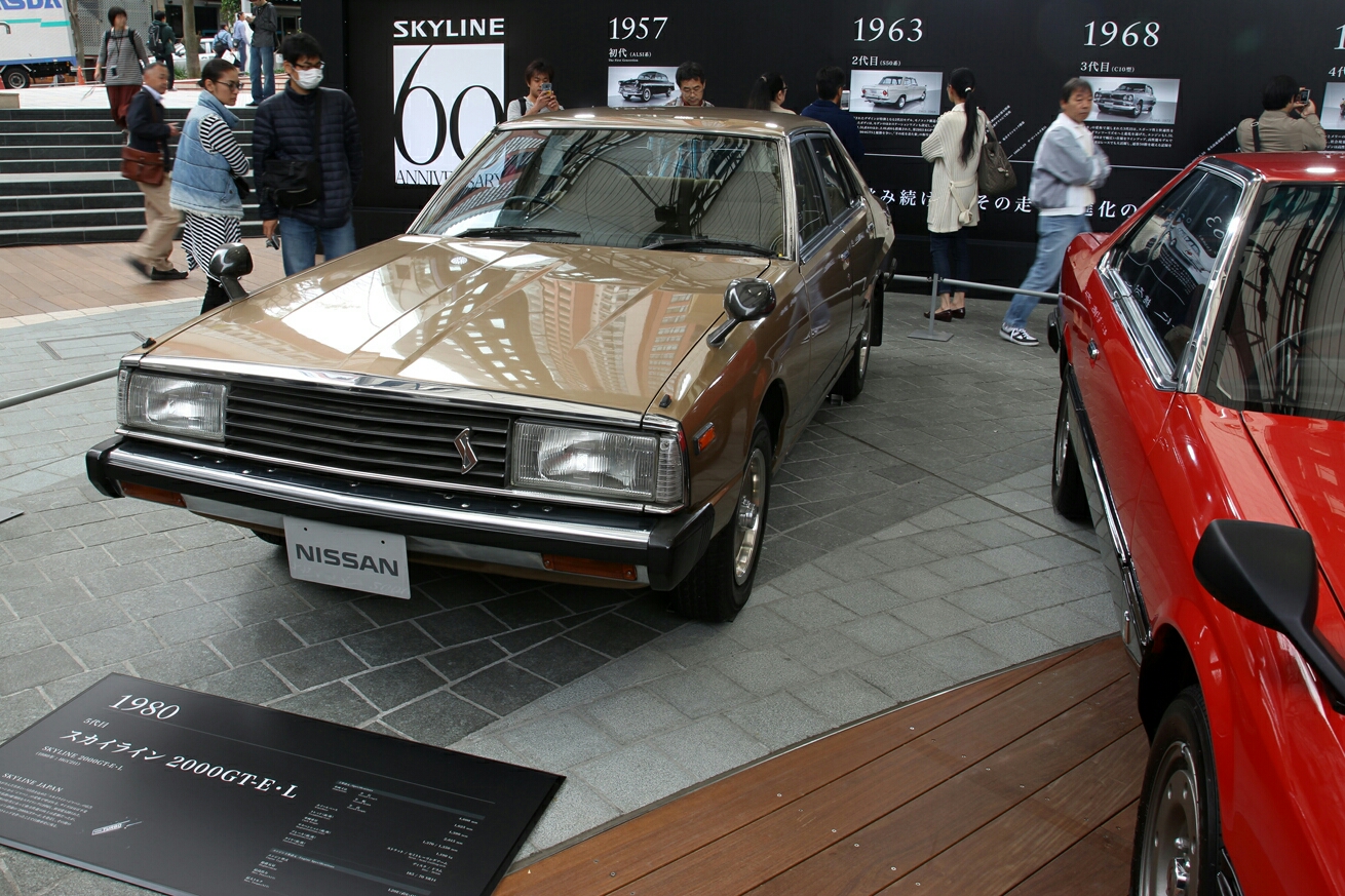 Skyline Timeline 日産スカイライン60周年記念イベント その3 4月22日 六本木ヒルズアリーナ ぱんこの撮影日記 本館 Skyline Timeline 日産スカイライン60周年記念イベント その3 4月22日 六本木ヒルズアリーナ ぱんこの撮影日記 本館