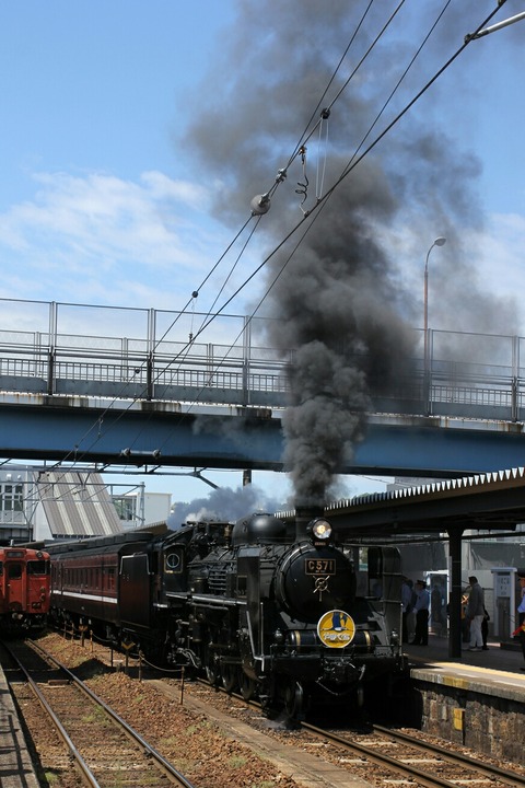 C57 1 SLやまぐち号 JR西日本 新山口駅